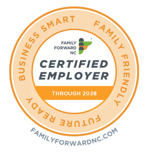 Family Forward NC Certified Employer through 2028