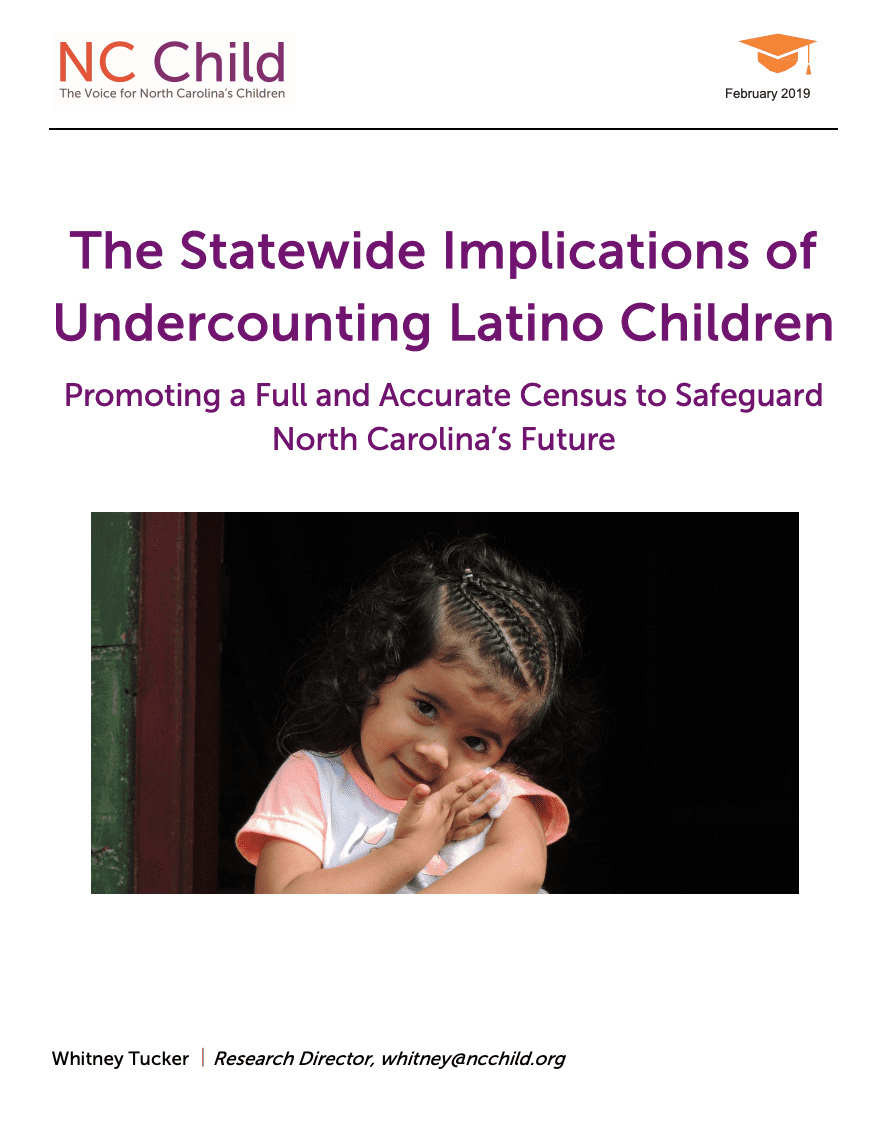 undercounting latino children report cover
