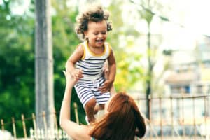 What do moms’ smiles have to do with thriving babies?
